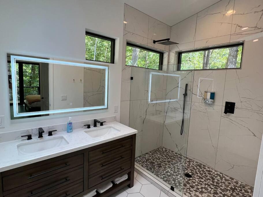 Modern Mountain Getaway With Hot Tub, Fire Pit Villa Sautee Nacoochee Eksteriør bilde